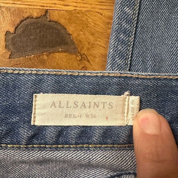 All Saints button fly jeans 34 - Picture 2 of 11